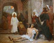 Rodolfo Amoedo Jesus Christ in Capernaum Sweden oil painting artist